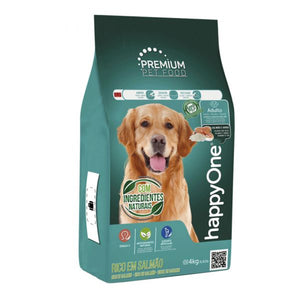 happyOne PREMIUM Cão Adulto Salmão & Arroz 4kg - Crisdietética