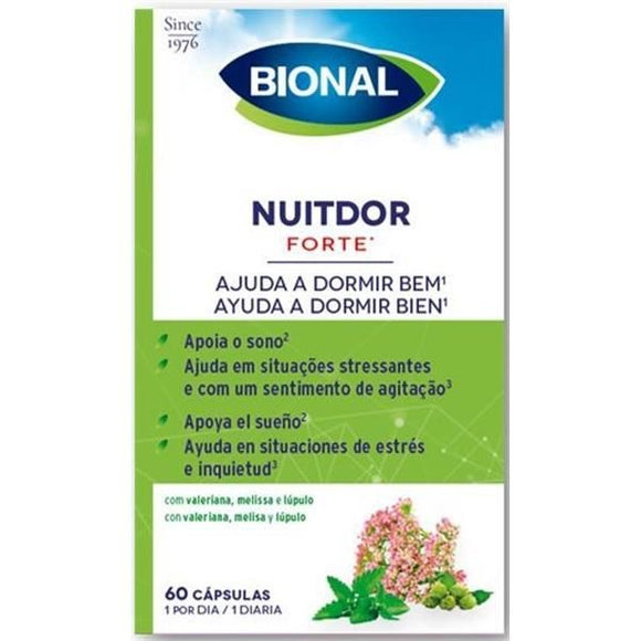 Nuitdor 60 Cápsulas - Bional - Crisdietética