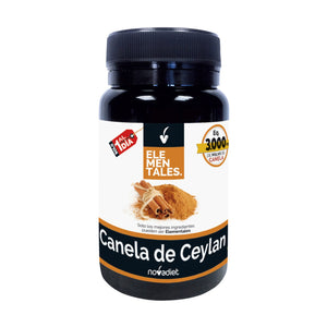 Canela de Ceilão 30 cápsulas - Novadiet - Crisdietética