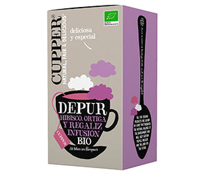 Infusão Depur Bio 20 Saquetas 40g - Cupper - Crisdietética