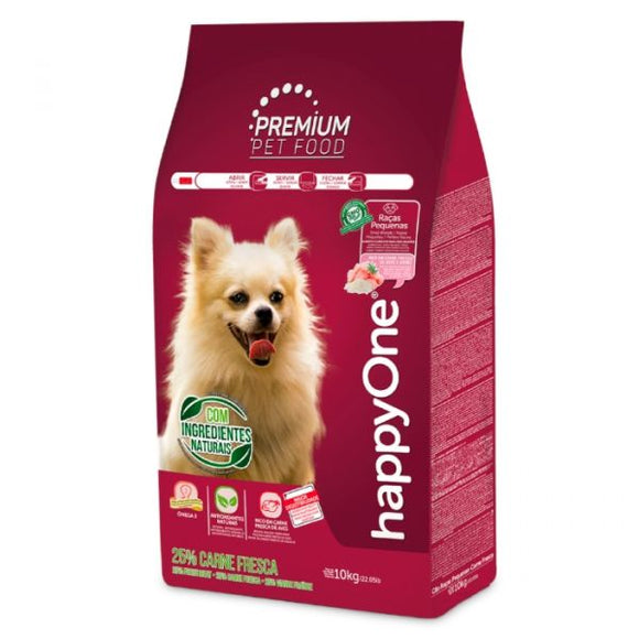 happyOne PREMIUM Cão Raças Pequenas 10kg - Crisdietética