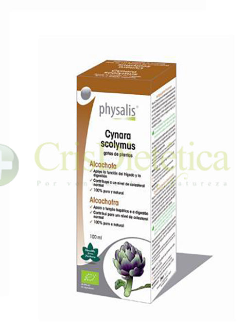 Cynara Scolymus Gotas 100ml - Physalis - Crisdietética