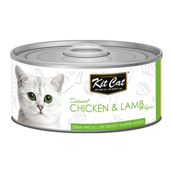 Kit Cat Frango & Borrego 80g - Crisdietética