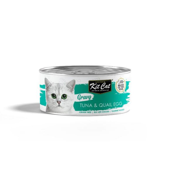 Kit Cat Molho de Atum & Ovo de Codorniz 70g - Crisdietética