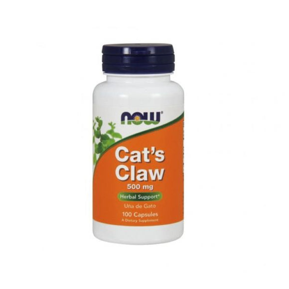 NOW Unha de Gato (Cat´s Claw) 500mg 100 Cápsulas - Crisdietética