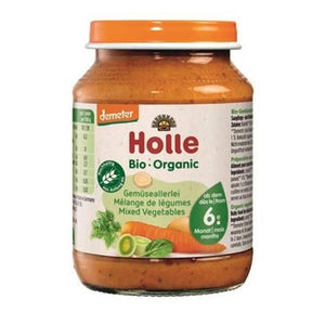 Puré de Legumes Biológico 6M 190g - Holle - Crisdietética