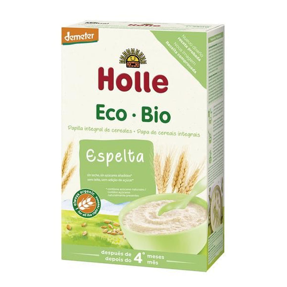 Papa de Trigo Espelta Biológico 4M 250g - Holle - Crisdietética