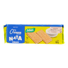 Waffers de Nata 120g - Santiveri - Crisdietética