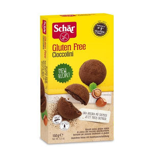 Bolachas Com Recheio de Cacau 150g - Schar - Crisdietética