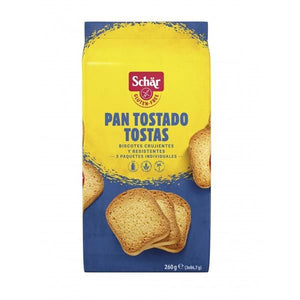 Tostas Sem Glúten Pan Tostado 260g - Schar - Crisdietética