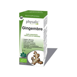 Óleo Essencial Gengibre 10ml - Physalis - Crisdietética