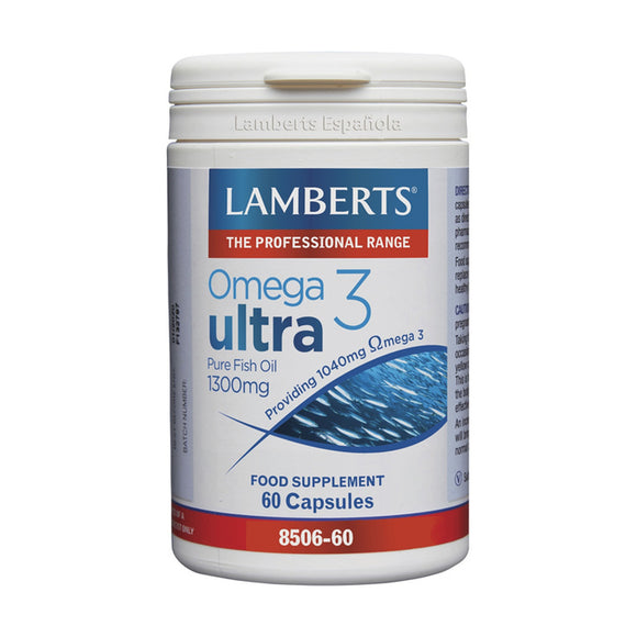 Omega 3 Ultra 60 Cápsulas - Lamberts - Crisdietética