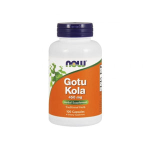 Gotu Kola 450mg 100 cápsulas - Now - Crisdietética