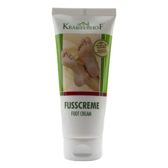 Fuss Creme (Creme pés) com Aloé Vera 100ml - Kräuterhof - Crisdietética