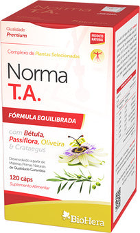 NORMA T.A. 120 CÁPSULAS - BIO-HERA - Crisdietética