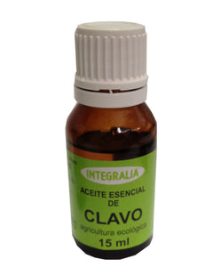 Óleo Essencial Ecológico Cravo 15ml - Integralia - Crisdietética