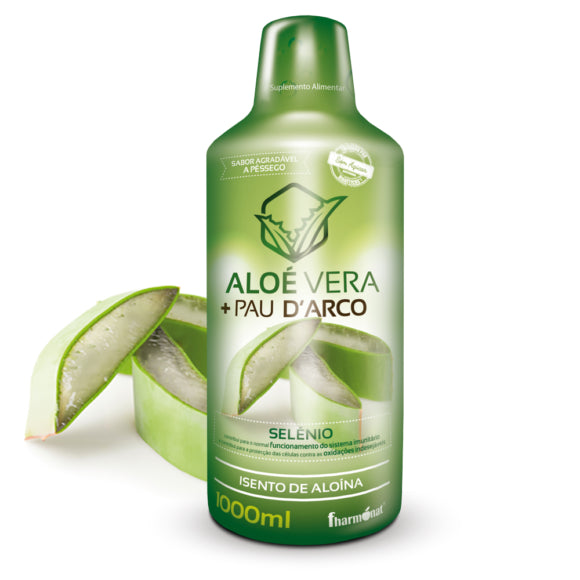 Aloé Vera + Pau D`Arco 1000ml - Fharmonat - Crisdietética