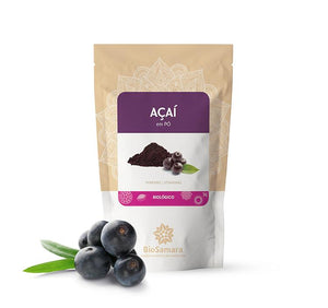 Açaí em pó Bio 125g- Biosamara - Crisdietética