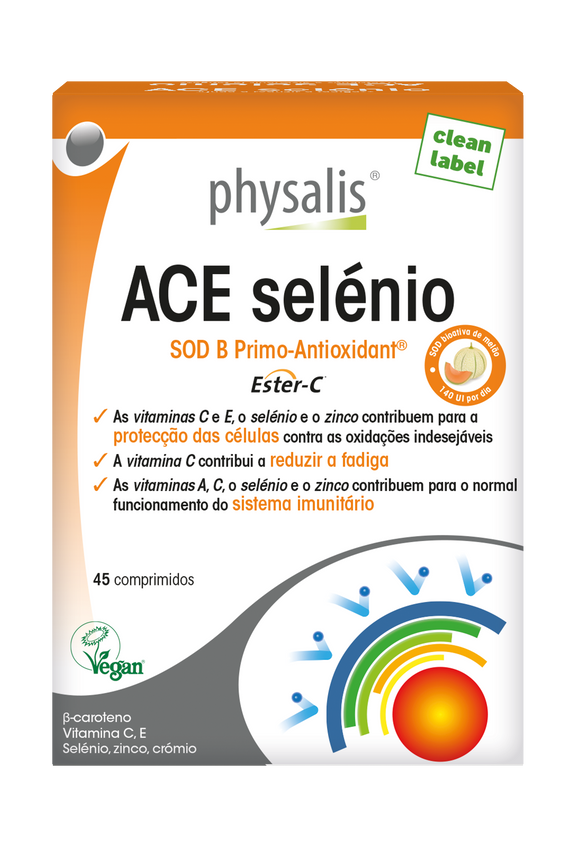 Ace Selenio 45 Comprimidos - Physalis - Crisdietética