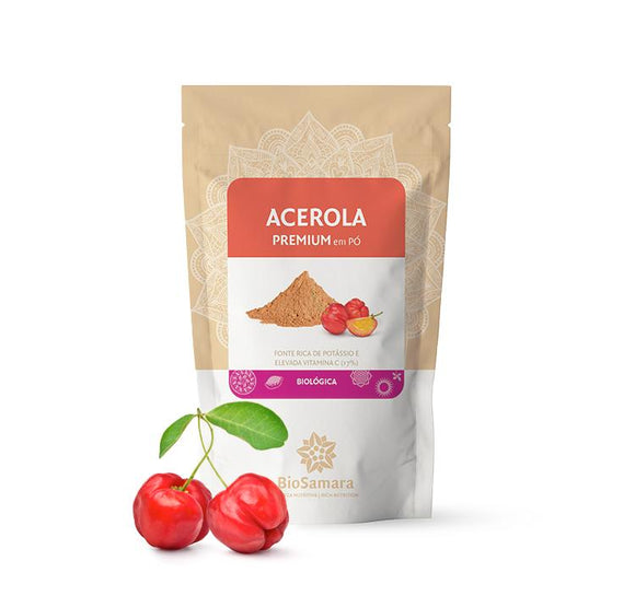 Acerola Premium em Pó Bio 250g - Biosamara - Crisdietética