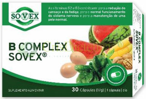 B Complex 30 Cápsulas - Sovex - Crisdietética