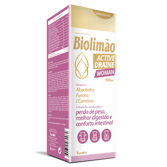 Biolimão Active Draine Woman 500ml - Fharmonat - Crisdietética