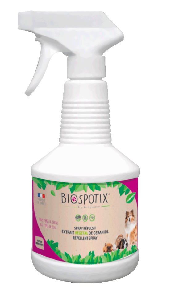 BIOSPOTIX Dog spray 500 ml - Crisdietética