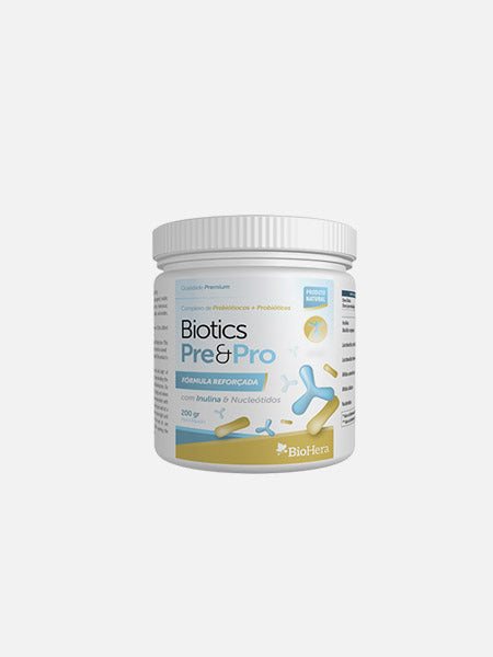 BIOTICS PRE E PRO 200GR - BIO-HERA - Crisdietética