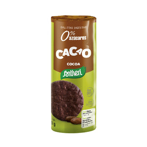 Bolachas Digestivas de Cacau 200g - Santiveri - Crisdietética