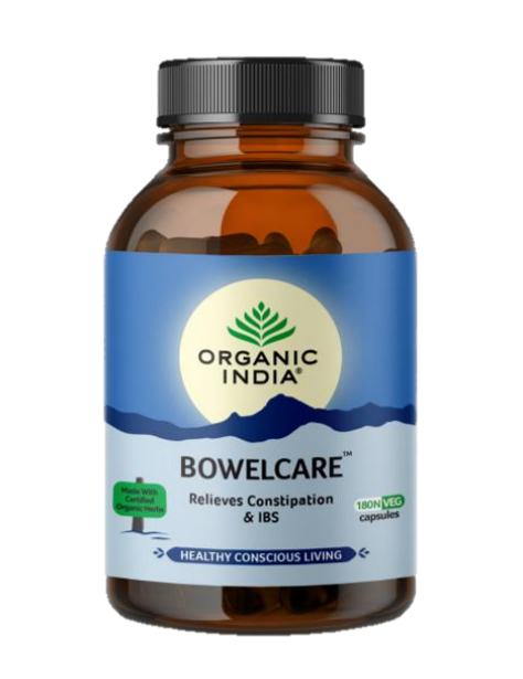 Bowelcare 180 cápsulas - Organic India - Crisdietética