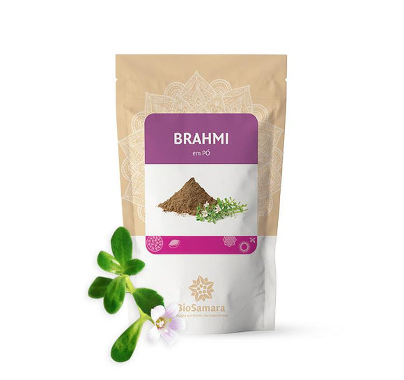 Brahmi em Pó 250g - Biosamara - Crisdietética