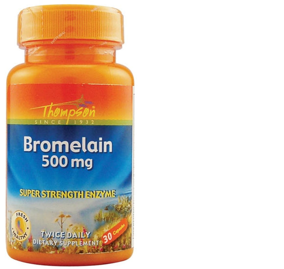 Bromelain 500mg 30 Cápsulas - Thompson - Crisdietética