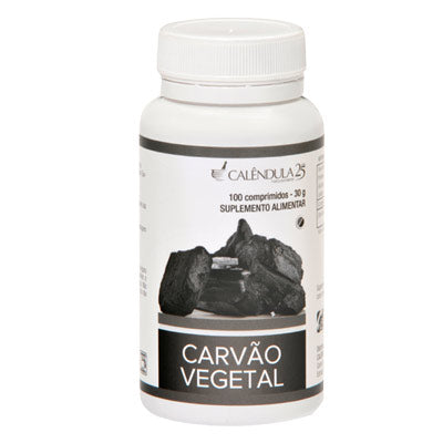 Carvão Vegetal 100 Comprimidos - Calendula - Crisdietética