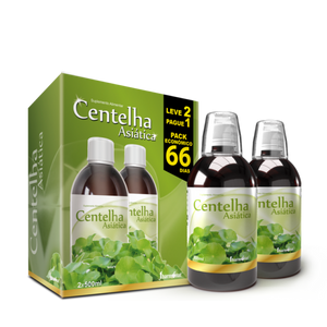 Centelha Asiática Pack (Leve 2 Pague 1) 500ml + 500ml - Fharmonat - Crisdietética