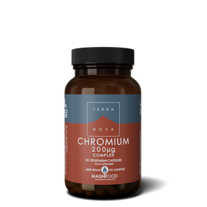 Chromium Complex 200mcg 50 Cápsulas - Terra Nova - Crisdietética