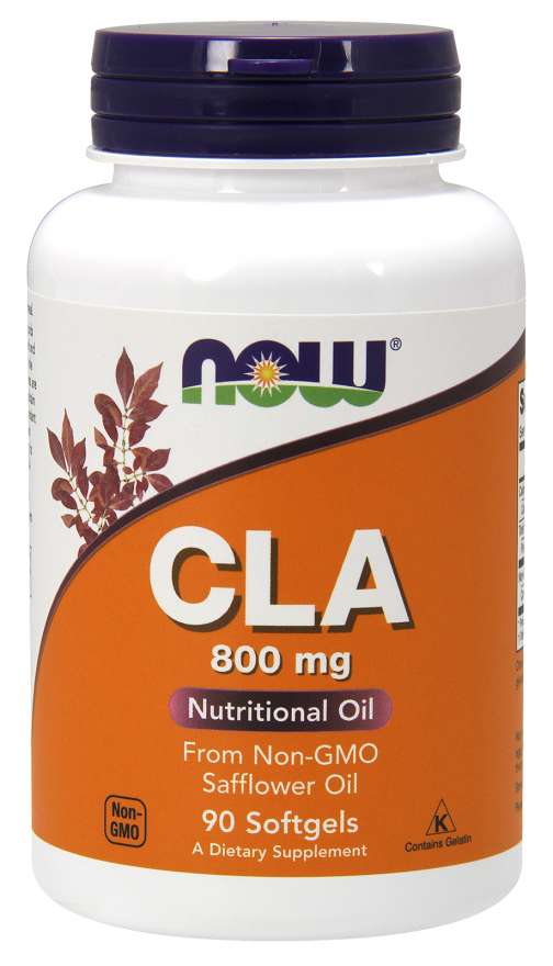 CLA 800mg 90 cápsulas -Now - Crisdietética