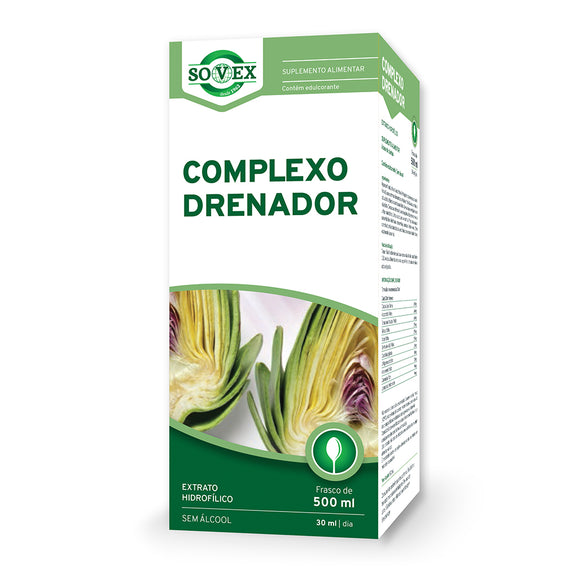 Complexo Drenador 500ml - Sovex - Crisdietética