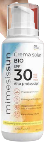 Creme Corporal Bio SPF 30 200 ml -Mimesissun - Crisdietética