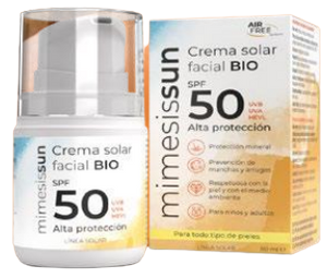 Creme Facial Bio SPF 50  50 ml -Mimesissun - Crisdietética