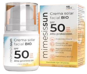 Creme Facial Bio SPF 50  50 ml -Mimesissun - Crisdietética