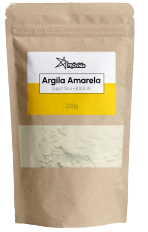 Argila Amarela Super Fina 200g- Provida - Crisdietética