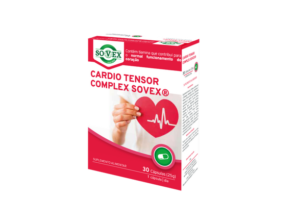 Cardio Tensor Complex 30 Cápsulas - Sovex - Crisdietética