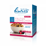 Muesli Frutos Vermelhos 7*30gr- Biotrês - Crisdietética