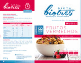 Muesli Frutos Vermelhos 7*30gr- Biotrês - Crisdietética