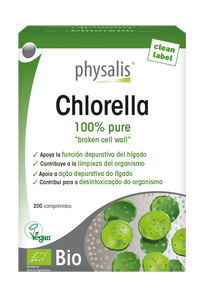 Chlorella 200 Comprimidos - Physalis - Crisdietética