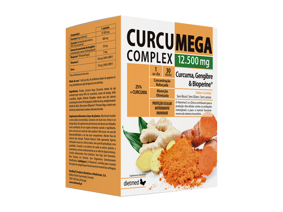 Curcumega Complex 12.500mg 30 sticks - Dietmed - Crisdietética