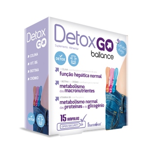 Detox Go 15 Ampolas - Fharmonat - Crisdietética