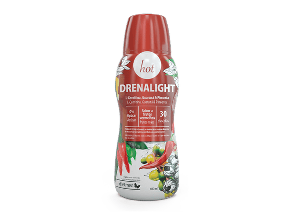 DRENALIGHT HOT 600ML SOLUÇÃO ORAL - Celeiro da Saúde Lda