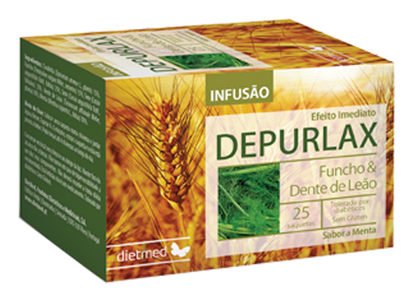 Depurlax Infusão 25 Saquetas - Dietmed - Crisdietética