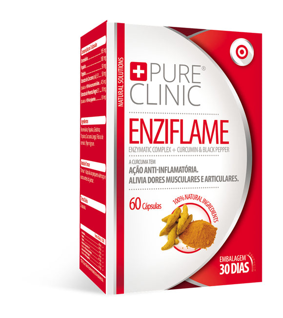 Enziflame 60 Cápsulas - Celeiro da Saúde Lda